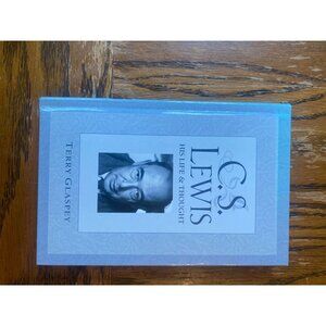 C.S. Lewis His Life & Thought By Terry Glaspey Hardcover Inspirational Book